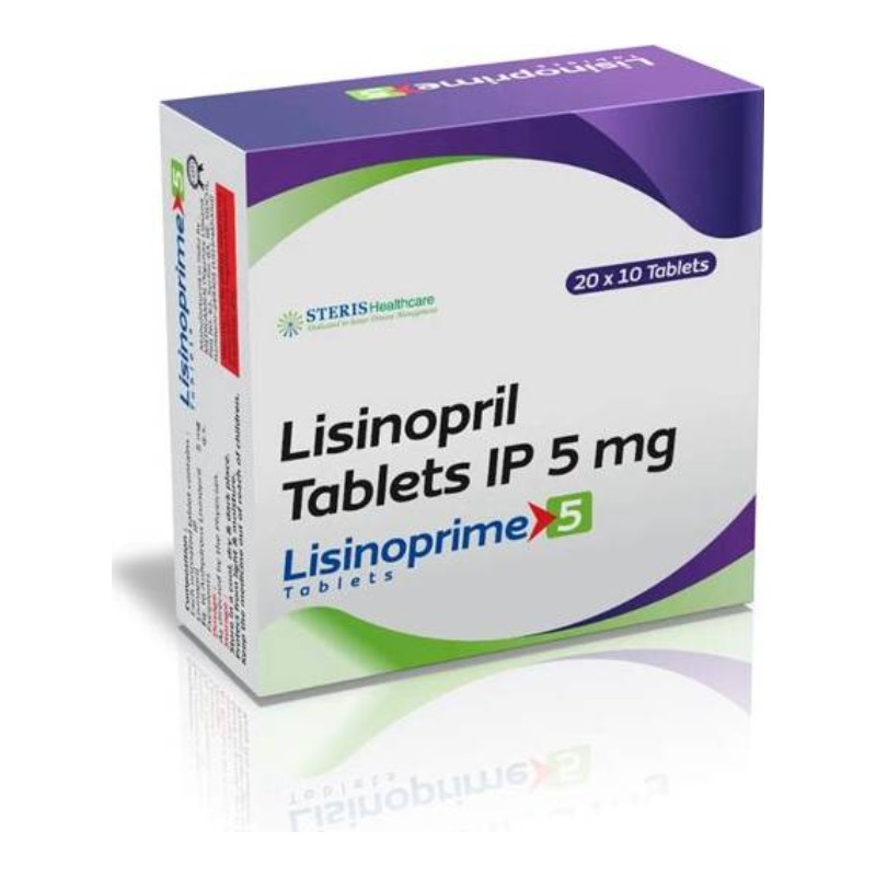 Lisinoprime Lisinopril 5mg Tablets