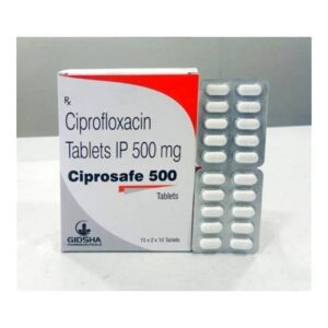 Ciprosafe Ciprofloxacin 500mg Tablets