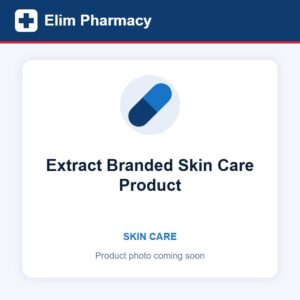 Extract Branded Skin Care Product