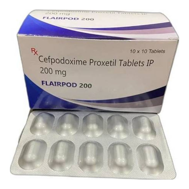 Cefpodoxime 200mg Tablets
