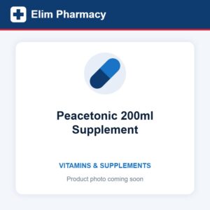 Peacetonic 200ml Supplement
