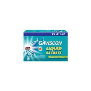 Gaviscon Liquid Sachet Peppermint Antiseptic