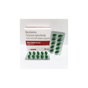 Micamin Plus Mecobalamin, Pyridoxine & Folic Acid Capsules