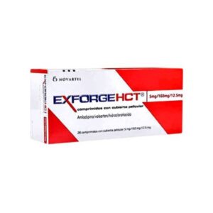 Exforge Hct 28tabs 5mg 160mg 25mg Tablets
