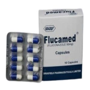 Flucamed 50mg Fluconazole 10 Capsules