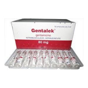 Gentalek Injection Gentamacin 80mg