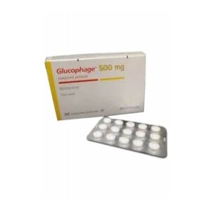 Glucophage 500mg by 30tab Tablets