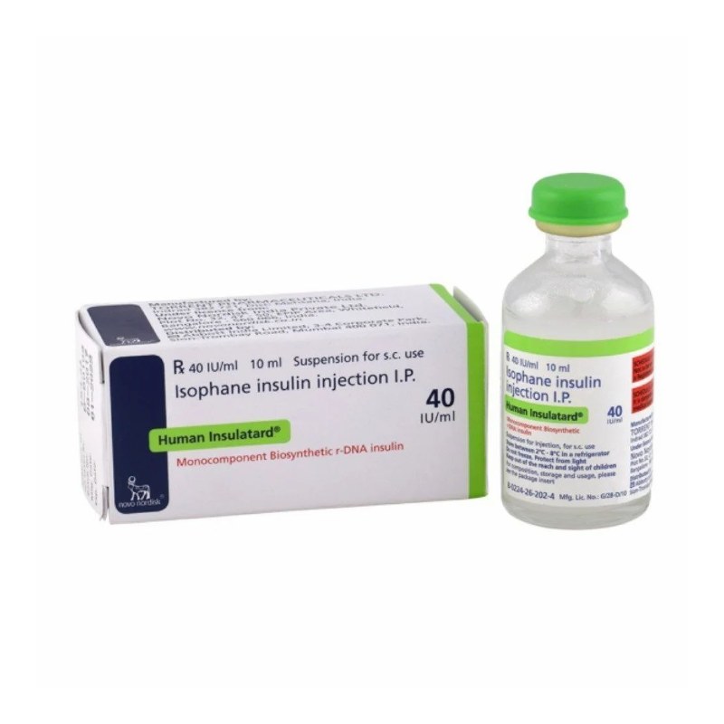 Human Issulaterd Isophane Insulin Injection I.p. 40iu Ml