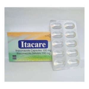 Itacare Itraconazole 100mg Capsules