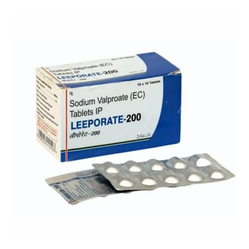 Leeporate 200 Sodium Valproate Epinnom Tablets