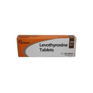 Levothyroxine 100mg 28 Tablets