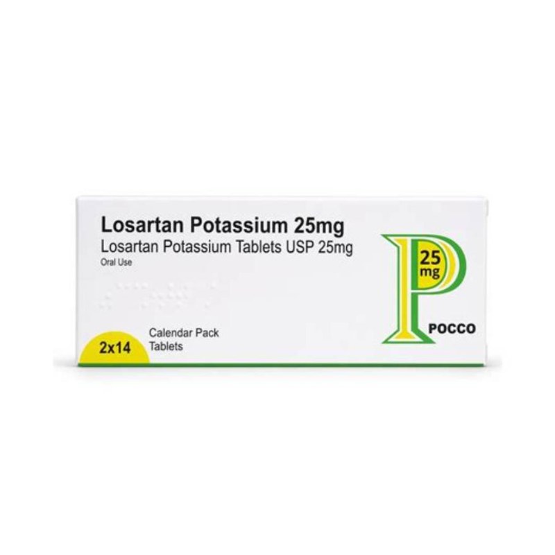 Losartan 25mg Pocco Impexxia Rj-pharma Tablets