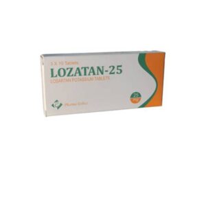 Lozatan-25 Lozartan-25 Losartan Potassium 25mg Pharma Ethics Tablets