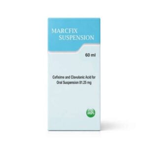Marcfix Cefixime Clavulanic Acid 50mg 31.25mg Oral Suspension