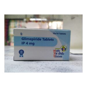 Meprid Glimepride 4mg Tablets