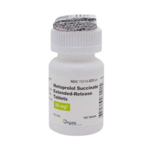 Metoprolol Succinate 100mg 50mg Tablets