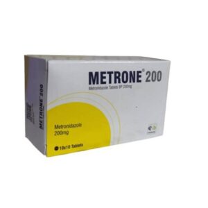 Metrone Emgyl Metronidazole 200mg Tablets