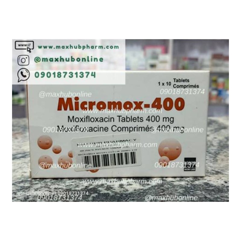 Micromox Moxifloxacin 400mg Tablets
