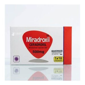 Miradroxil Cefradroxil 500mg Tablets