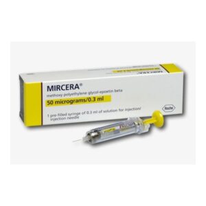 Mircera Methoxy Glycol 50 Micrograms 50 Injection