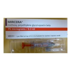 Mircera Methoxy Polyethylene Glycol-epoetin 75 Microgram Micera 75 Injection