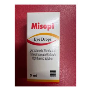 Misopt Dorzamide Timolol Eye Drop Drops