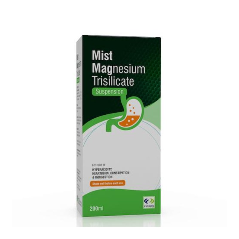 Mist Magnesium Tricilicate Fidson Magnessium Trisilicate Oral Suspension