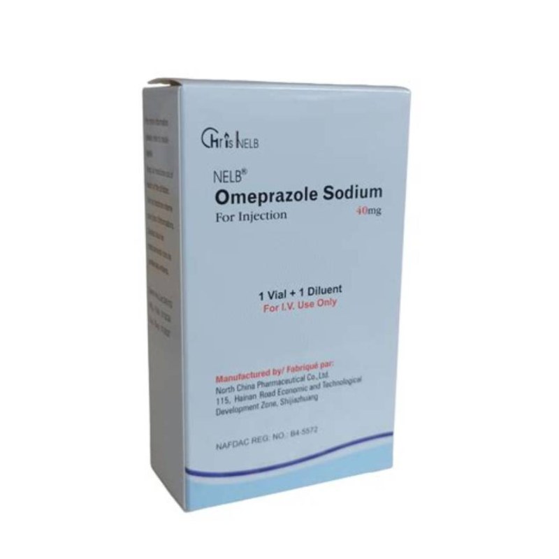 Nelb Omeprazole Soduim Pour Injection 40mg
