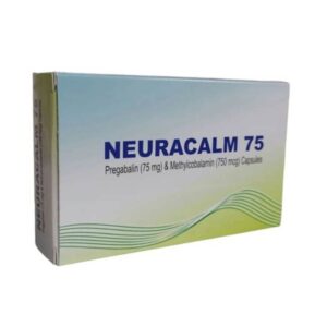 Neuracalm 75mg Pregabalin Methylcobalamin 750mcg 75 Capsules