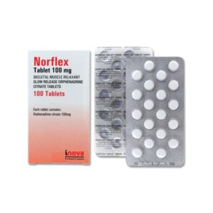 Norflex Epicloflex 100mg Orphenadrine Tablets