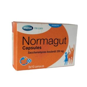 Normagut Saccharomyces 250mg Capsules