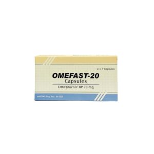 Omefast-20 Omeprazole 20mg Capsules
