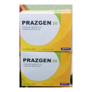Prazgen Omeprazole 20mg Capsules