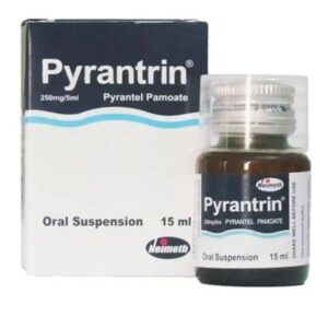 Pyrantrin Pyrantel Pamoate 15ml Oral Suspension