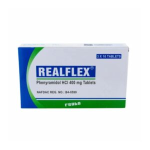 Realflex Phenyramidol HCL 400mg Tablets