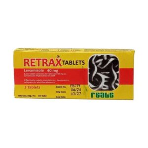 Retrax Worm Tablet Levamisole Tablets