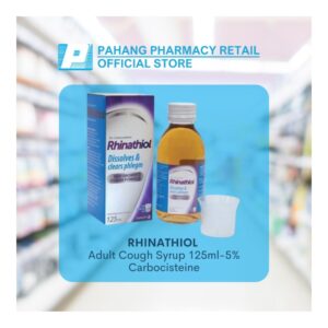 Rhinathiol 125ml 5% Adult 5% Syrup