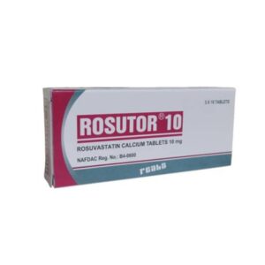 Rosutor 10 Rosuvastatin Calcium 10mg Tablets