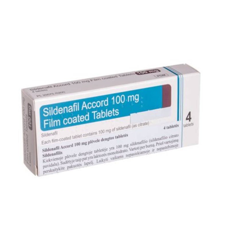 Sildenafil 100mg Accord Tablets