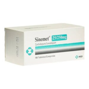 Sinemet 250mg + 25mg Compresse Tablets