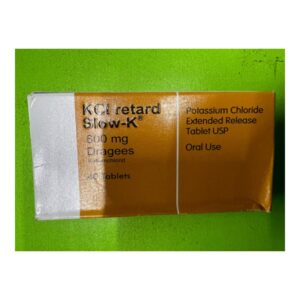 Slow K Tablet 600mg Potassm Chloride Tablets