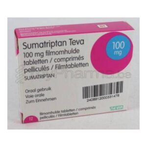 Sumatriptan 100mg Teva Tablets