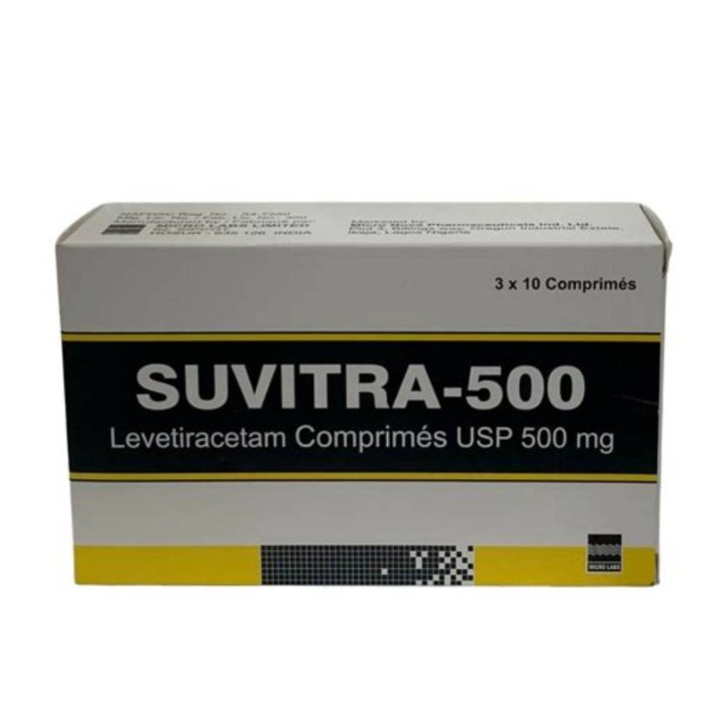 Suvitra 500mg Levetiracetam Tablets