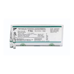 Tetanus Vaccine Tt Toxoid 5ml Injection