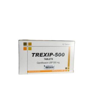 Trexip-500 Ciprofloxacin 500mg Tablets