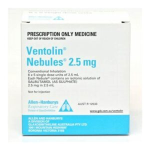 Ventolin Nebules 2.5mg Respiratory
