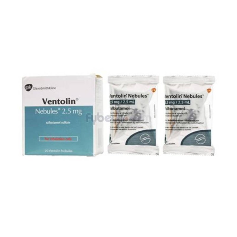 Ventolin Vetoclin Nebules 5mg Respiratory