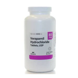 Verapamil 80mg Tablets