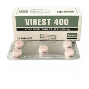 Virest Zovirax 400mg Aciclovir Tablets