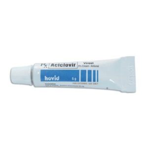 Virest Zovirax 5% Cream Aciclovir Zusta 5g